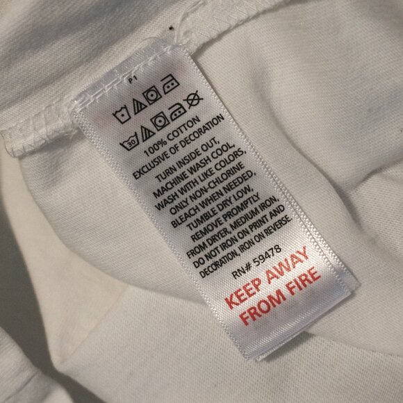 Isaac Mizrahi Friends Playing in Leaves Long Sleeve Ruffles Ivory Tee Girl’s XS - Picture 7 of 7